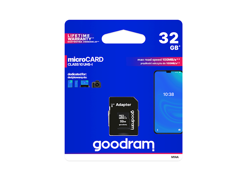 KARTA MICRO SD GOODRAM 32GB CL10