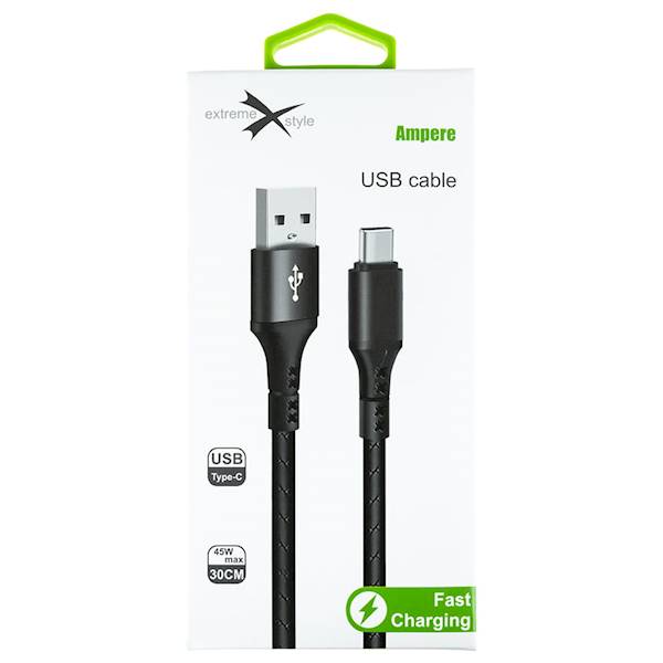 KABEL EXTREME&STYLE USB - TYP C 30CM
