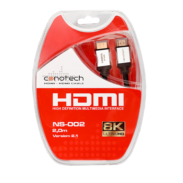 KABEL HDMI - HDMI CONOTECH 2.1 8K 2,0M