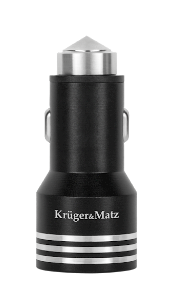 ŁADOWARKA SAM.KRUGER&MATZ 2xUSB 4800mA KM0212