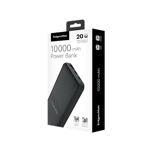 POWER BANK KRUGER&MATZ 30000mAh KM0907