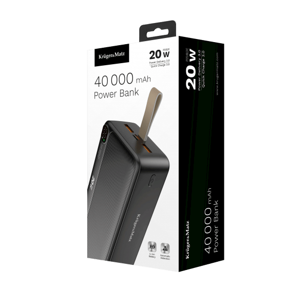 POWER BANK KRUGER&MATZ 40000mAh KM0908