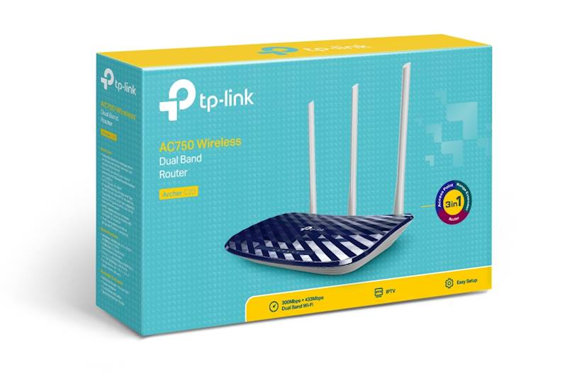 ROUTER TP-LINK ARCHER C20 AC750