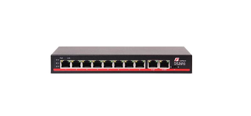SWITCH POE GETFORT 8FE x POE + 2GE 120W
