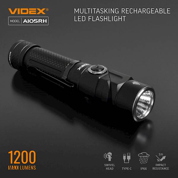 LATARKA LED VIDEX VLF-A105RH