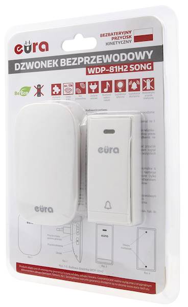 DZWONEK BEZPRZEWODOWY EURA WDP-81H2 SONG