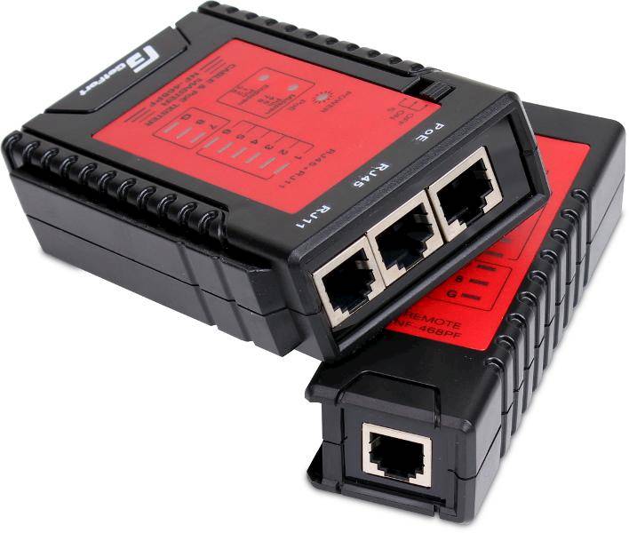 TESTER KABLI LAN/RJ45/RJ11 GETFORT POE