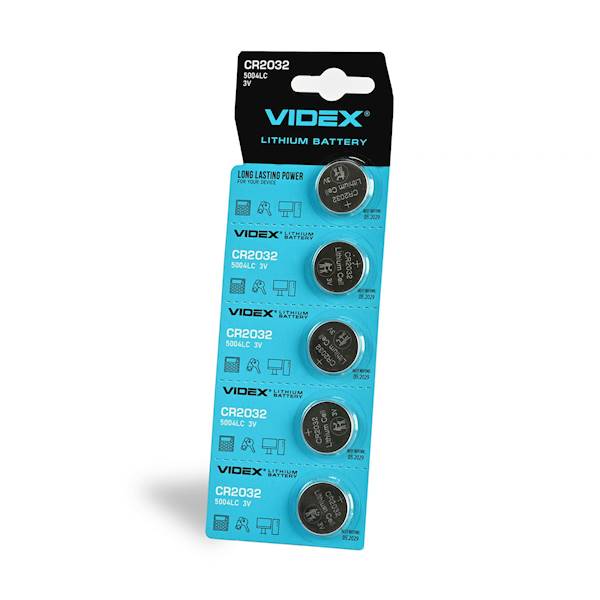 BATERIA VIDEX CR2032 3V LITOWA