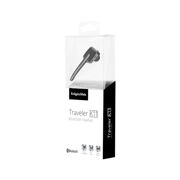 SŁUCHAWKA BLUETOOTH KRUGER&MATZ TRAVELER K11