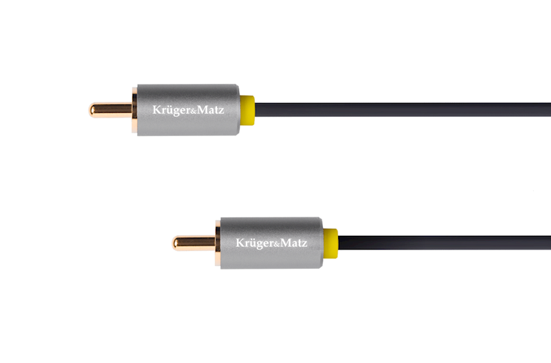 KABEL 1RCA - 1RCA 1M KRUGER&MATZ KM1201