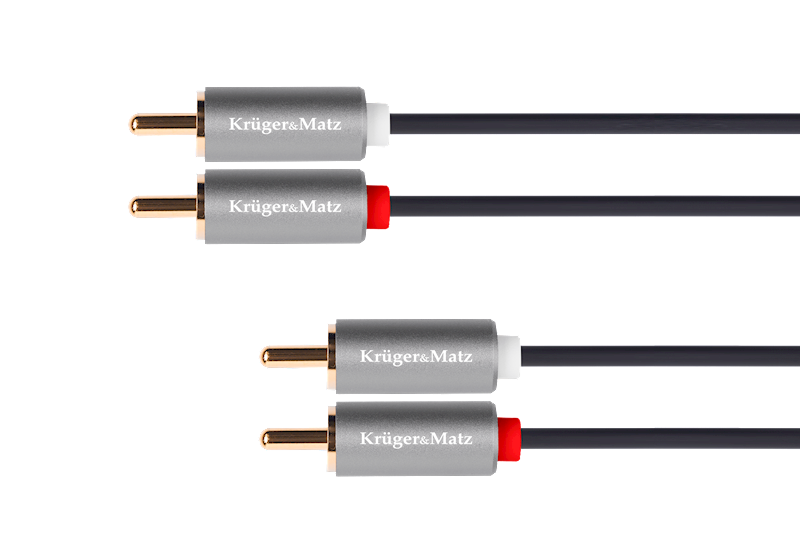 KABEL 2RCA-2RCA 10M KRUGER&MATZ KM1210