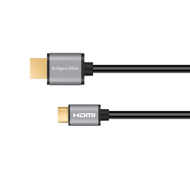 KABEL HDMI - MINI HDMI 1,8M KRUGER&MATZ KM1237