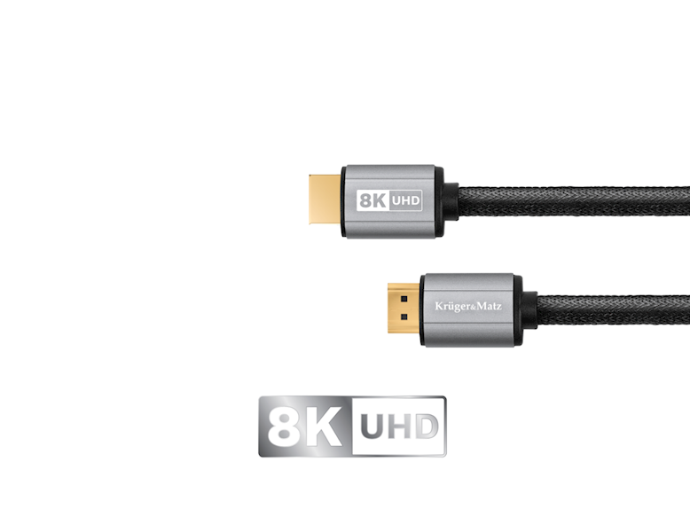 KABEL HDMI - HDMI 2.1 8K 0.9M KRUGER&MATZ KM1264