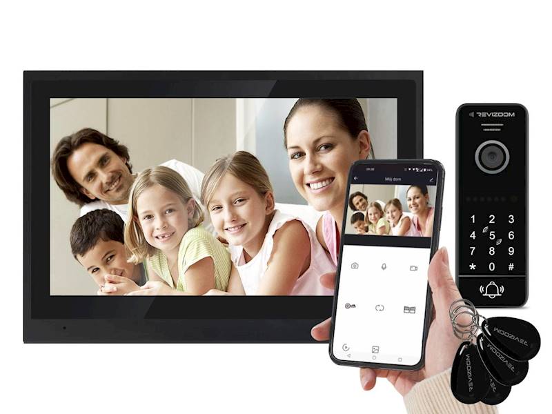 WIDEODOMOFON 10" SMART HD REVIZOOM RM-T402HD