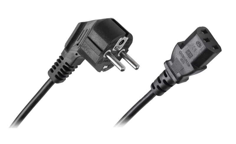 KABEL ZASILAJĄCY DO KOMPUTERA AC/DC 1.5M