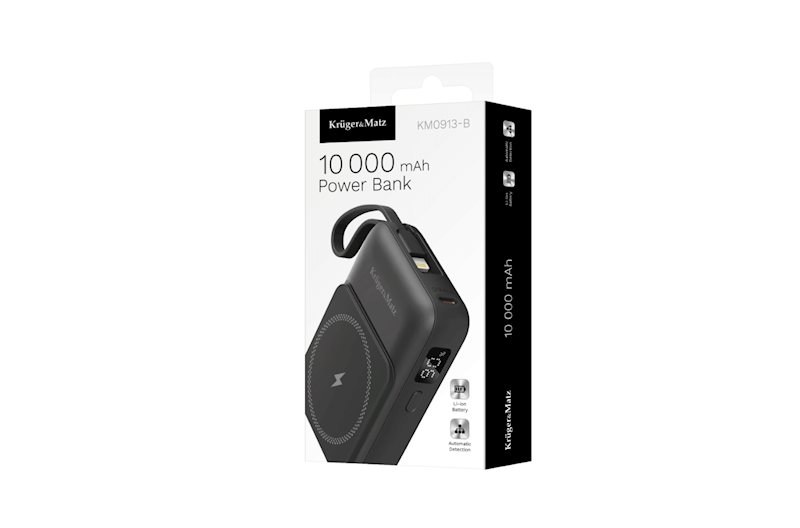 POWER BANK INDUKCYJNY K&M 10000mAh KM0913 MAG SAFE