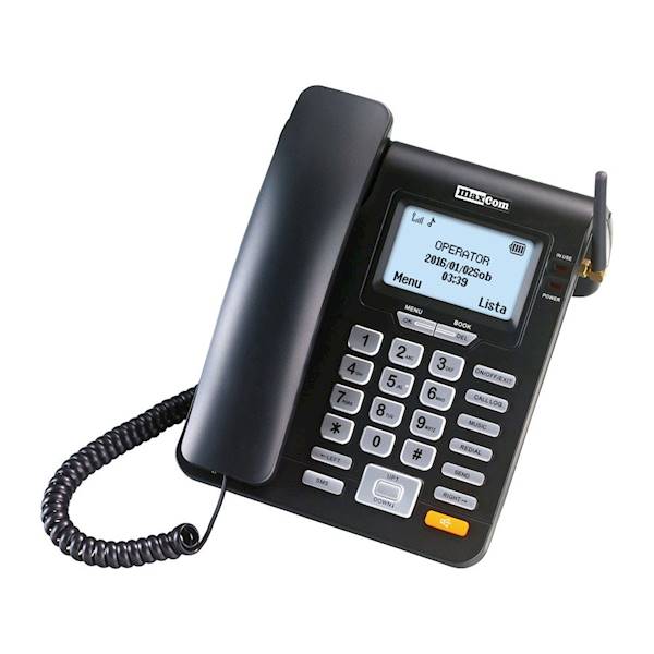 TELEFON KOMURKOWY BIURKOWY MAXCOM MM28D 