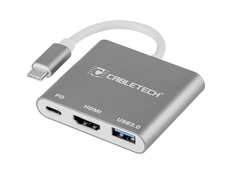 ADAPTER WT.TYP C- GN.USB/HDMI/C CABLETECH KPO0952