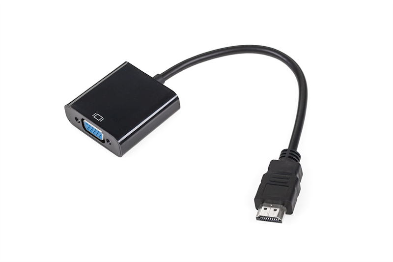ZŁĄCZE ADAPTER WT.HDMI - GN.VGA + AUDIO CABLETECH