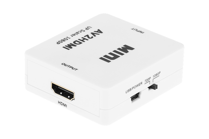KONWERTER AV RCA CVBS+ AUDIO NA HDMI