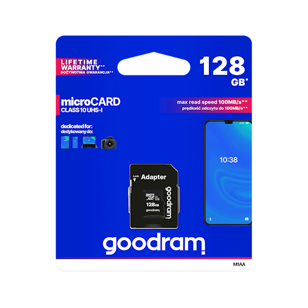 KARTA MICRO SD GOODRAM 128GB