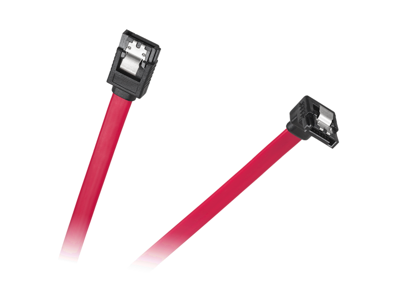 KABEL SATA KĄTOWO-PROSTY 0,5M