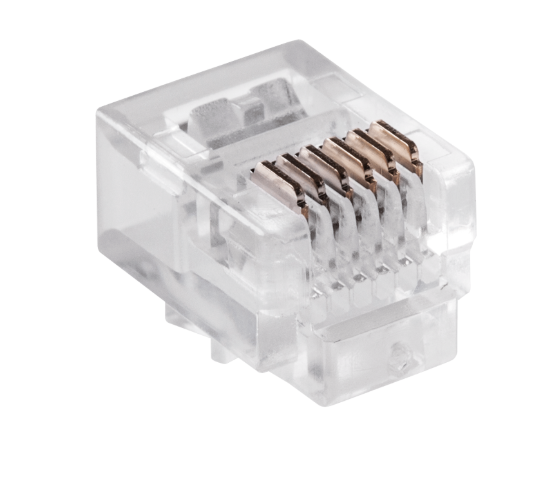 WTYK TELEFONICZNY 6P6C RJ-12