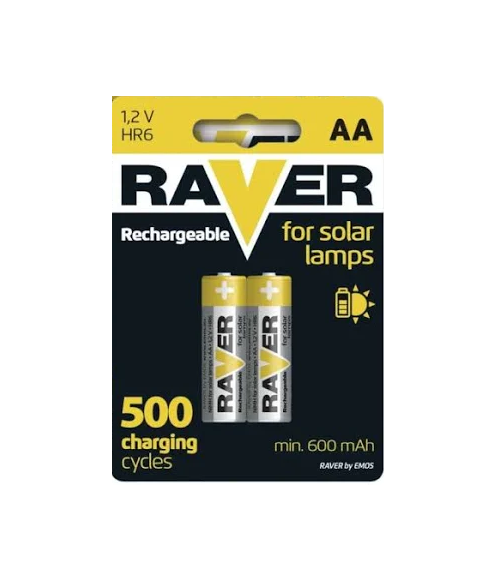 AKUMULATOR RAVER SOLAR AA/LR06 600mAh
