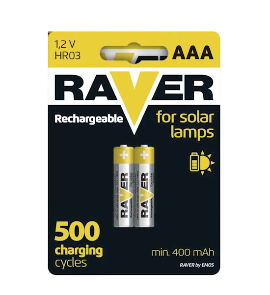 AKUMULATOR RAVER SOLAR AAA/LR03 400mAh