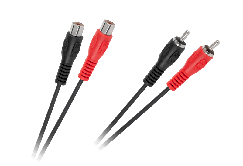KABEL PRZEDŁUŻAJĄCY 2RCA WT.-2RCA GN.3M