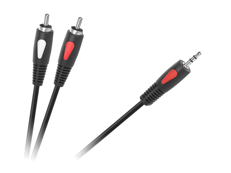 KABEL JACK 3,5 - 2RCA 10M CABLETECH