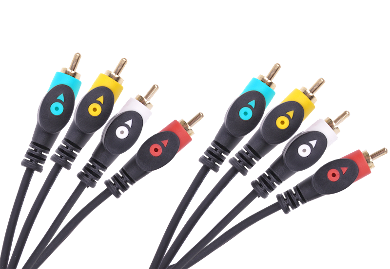 KABEL 4RCA - 4RCA 1,8M CABLETECH