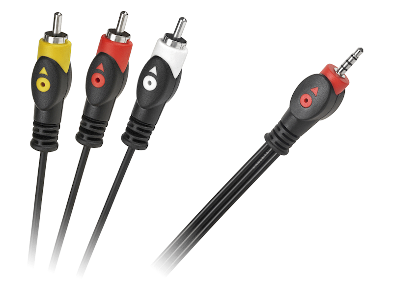 KABEL JACK-3RCA 1,5M