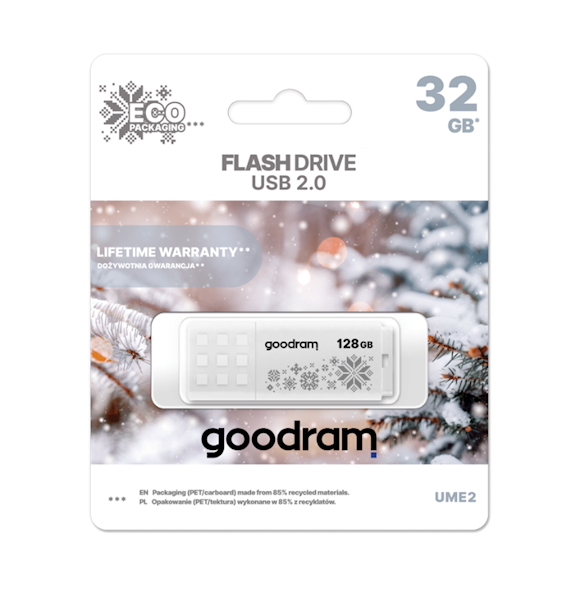 PENDRIVE GOODRAM 128GB USB 2.0