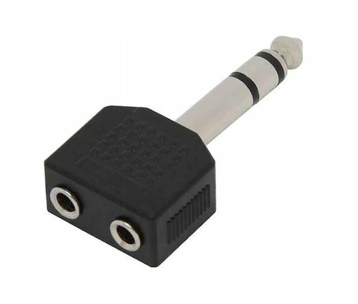 ZŁĄCZE 2x GN.JACK 3.5 - WT.JACK 6.3