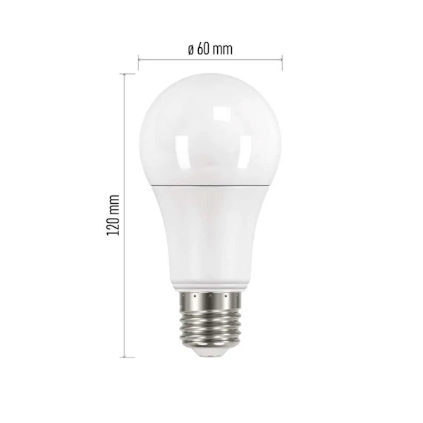 ŻARÓWKA LED EMOS E27 10,7W KULKA