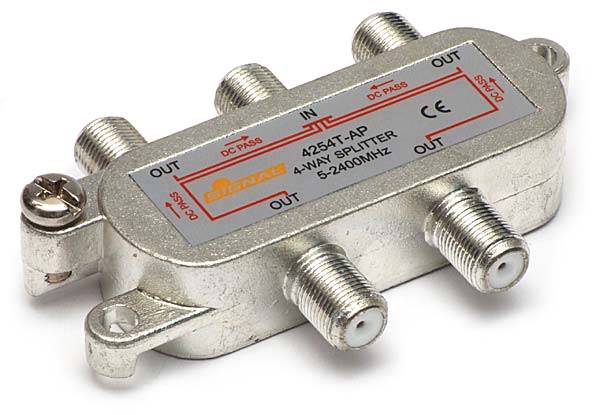 ROZGAŁĘŹNIK ANT.SIGNAL RSAT-4 1/4 (5-2050 MHz)