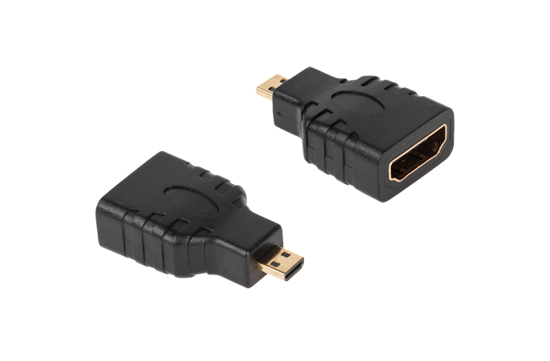 ZŁĄCZE WTYK MICRO HDMI - GNIAZDO HDMI