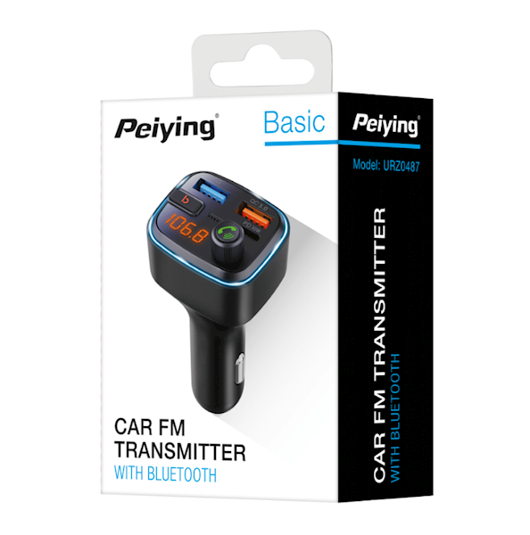 TRANSMITER SAMOCHODOWY FM BT PEIYING URZ0487