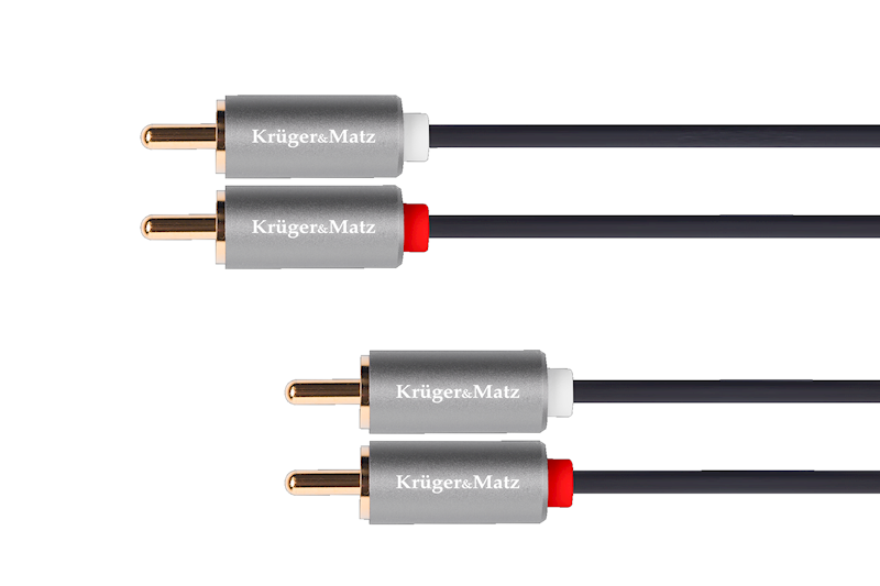 KABEL 2RCA - 2RCA 5M KRUGER&MATZ KM1212