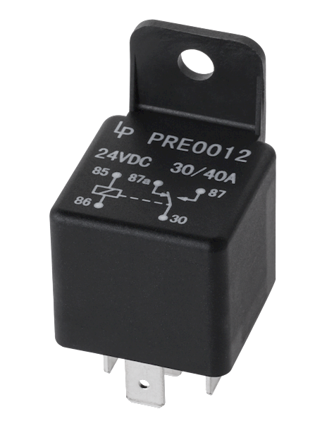 PRZEKAŹNIK SAMOCHODOWY 4120 (PRE0012) 24V 30/40A