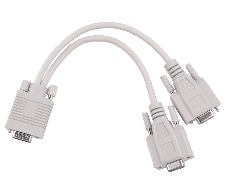 ADAPTER WTYK VGA - 2x GN.VGA