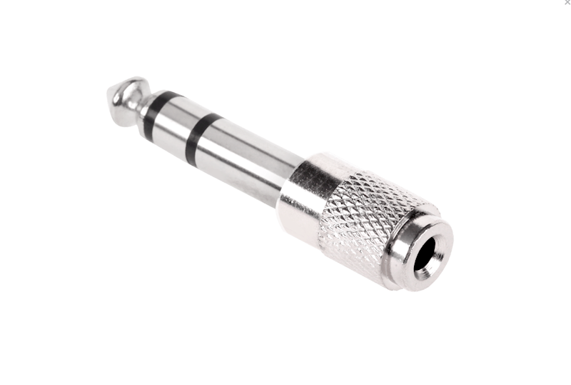 PRZEJŚCIÓWKA JACK WT.6,3-JACK GN.3,5 METAL STEREO