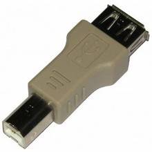 PRZEJŚCIÓWKA WTYK USB B - GNIAZDO USB A