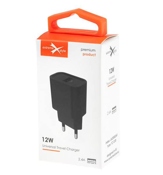 ŁADOWARKA USB 12W EXTREME&STYLE ŁAD000341