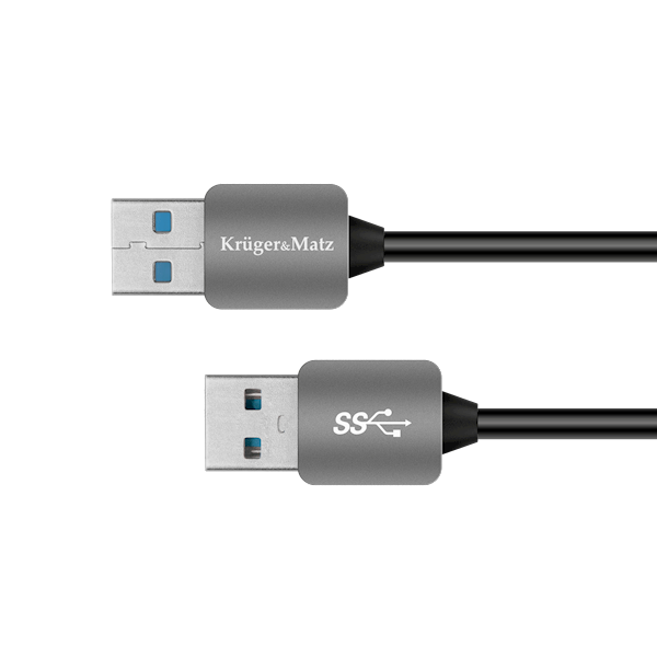 KABEL USB 3.0 WTYK - WTYK 1M KRUGER&MATZ KM0337