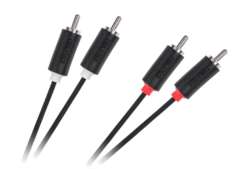 KABEL 2RCA-2RCA 1M CABLETECH