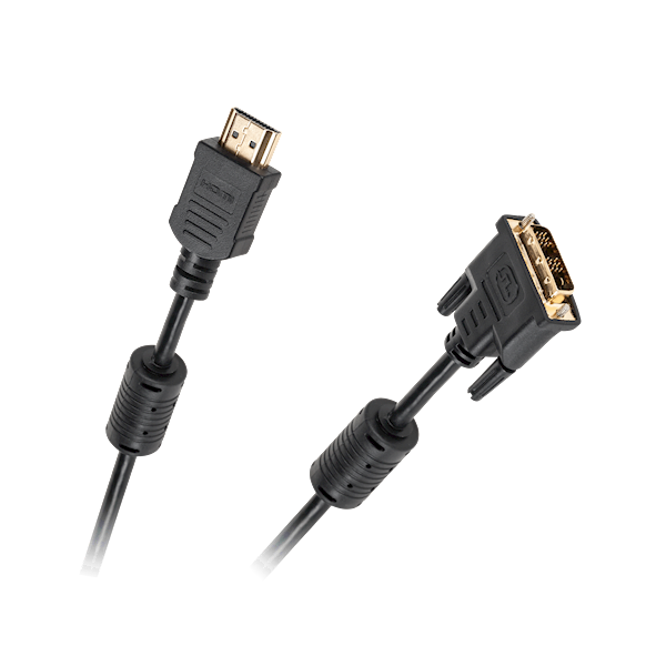 KABEL WTYK DVI (18+1) - WTYK HDMI 5M
