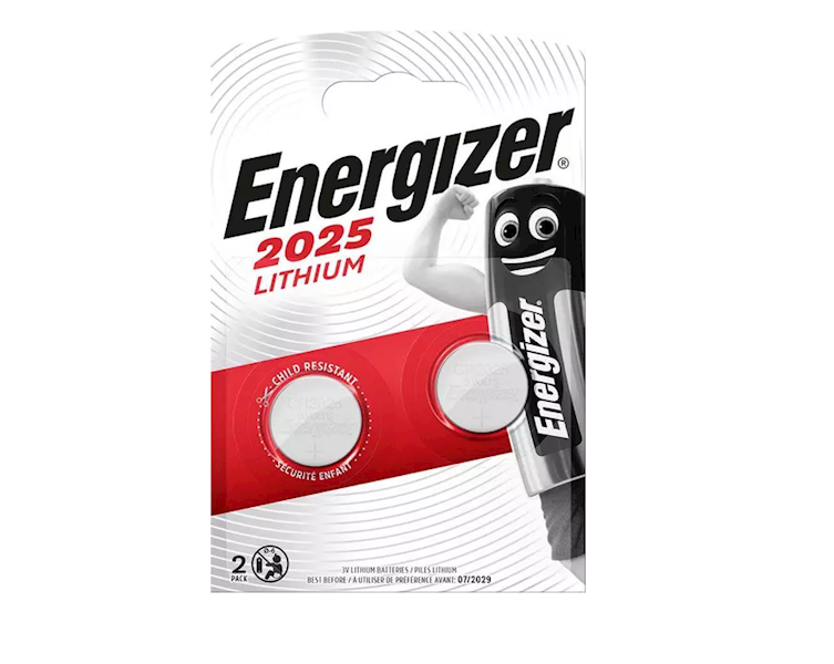 BATERIA ENERGIZER CR2025 3V LITOWA