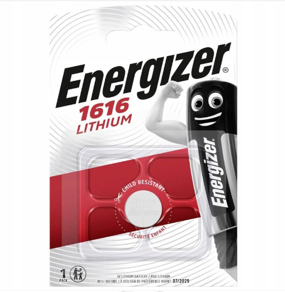 BATERIA ENERGIZER CR1616 3V LITOWA